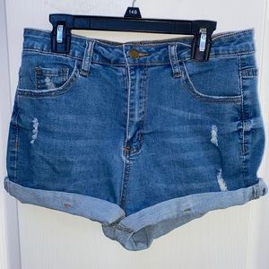 shein jean shorts